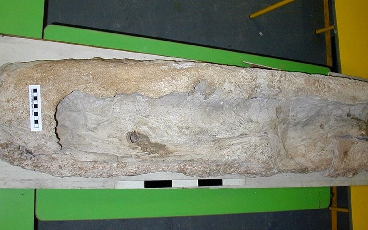 جسد ۱۷۰۰ ساله رومی که در دوغاب دفن شده بود + عکس