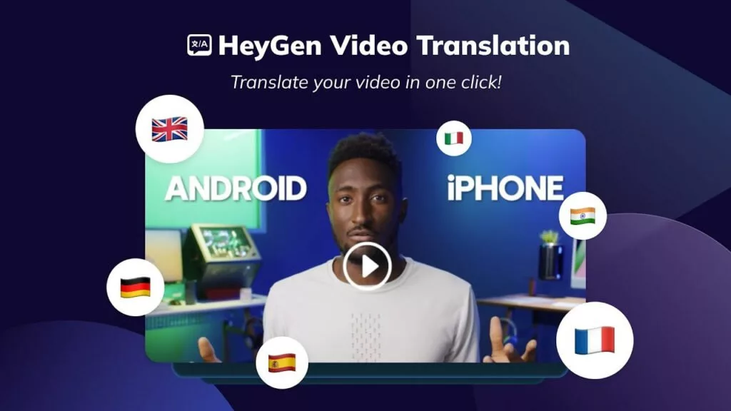 HeyGen Video Translator بهترین هوش مصنوعی برای ترجمه فیلم