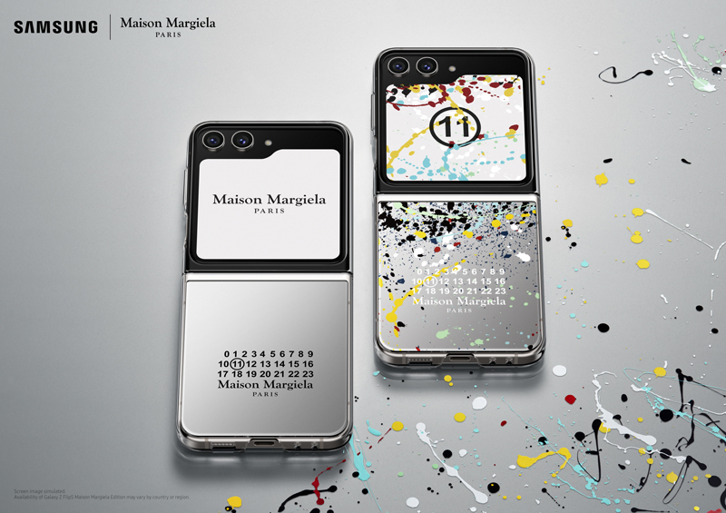 سامسونگ از نسخه سفارشی گوشی گلکسی زد فلیپ 5 Maison Margiela Edition رونمایی کرد