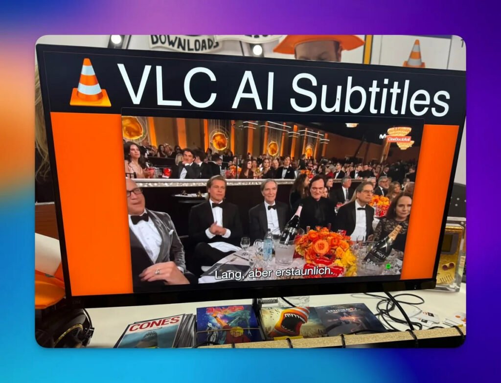 VLC به قابلیت هوش مصنوعی ساخت زیرنویس و ترجمه ویدیو آفلاین مجهز می‌شود
