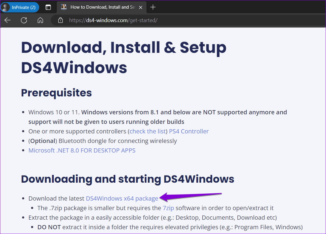 دانلود برنامه DS4Windows