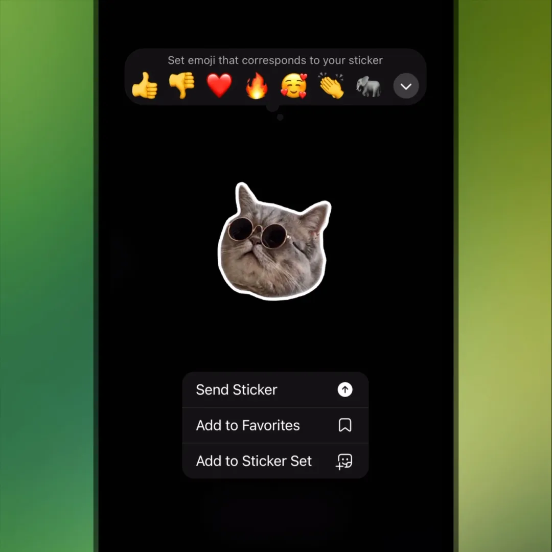 ساخت استیکر تلگرام با Sticker Editor