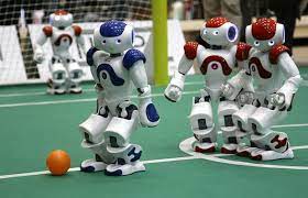 مسابقه فوتبال ربات ها