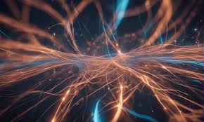 نظریه ریسمان String theory یک چهارچوب نظری فراهم می‌آورد که در آن ذرات نقطه‌ای فیزیک ذرات با اشیاء یک بعدی به نام ریسمان‌ها جایگزین شده‌اند