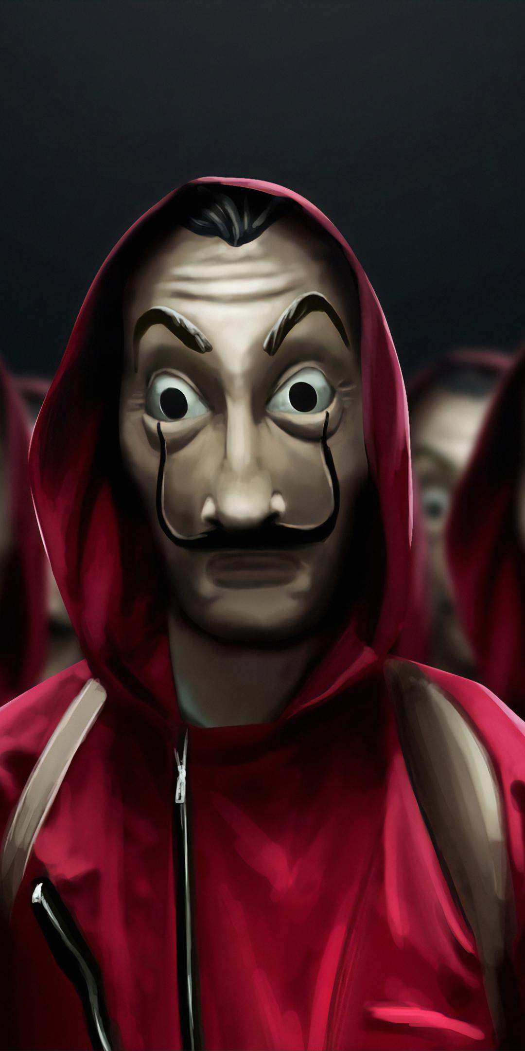 پس زمینه سریال مانی هیست Money Heist جذاب